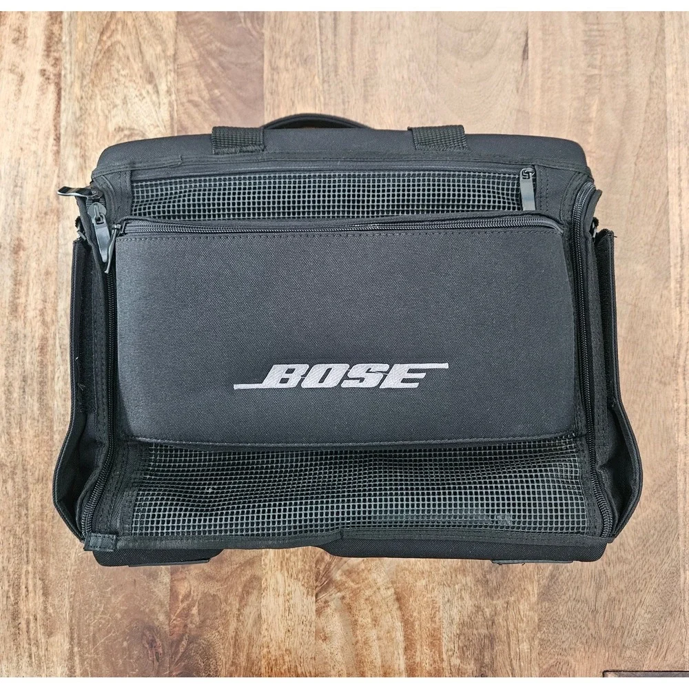 Bose Acoustic Wave II Travel Bag Black With Shoulder Strap Clean Case