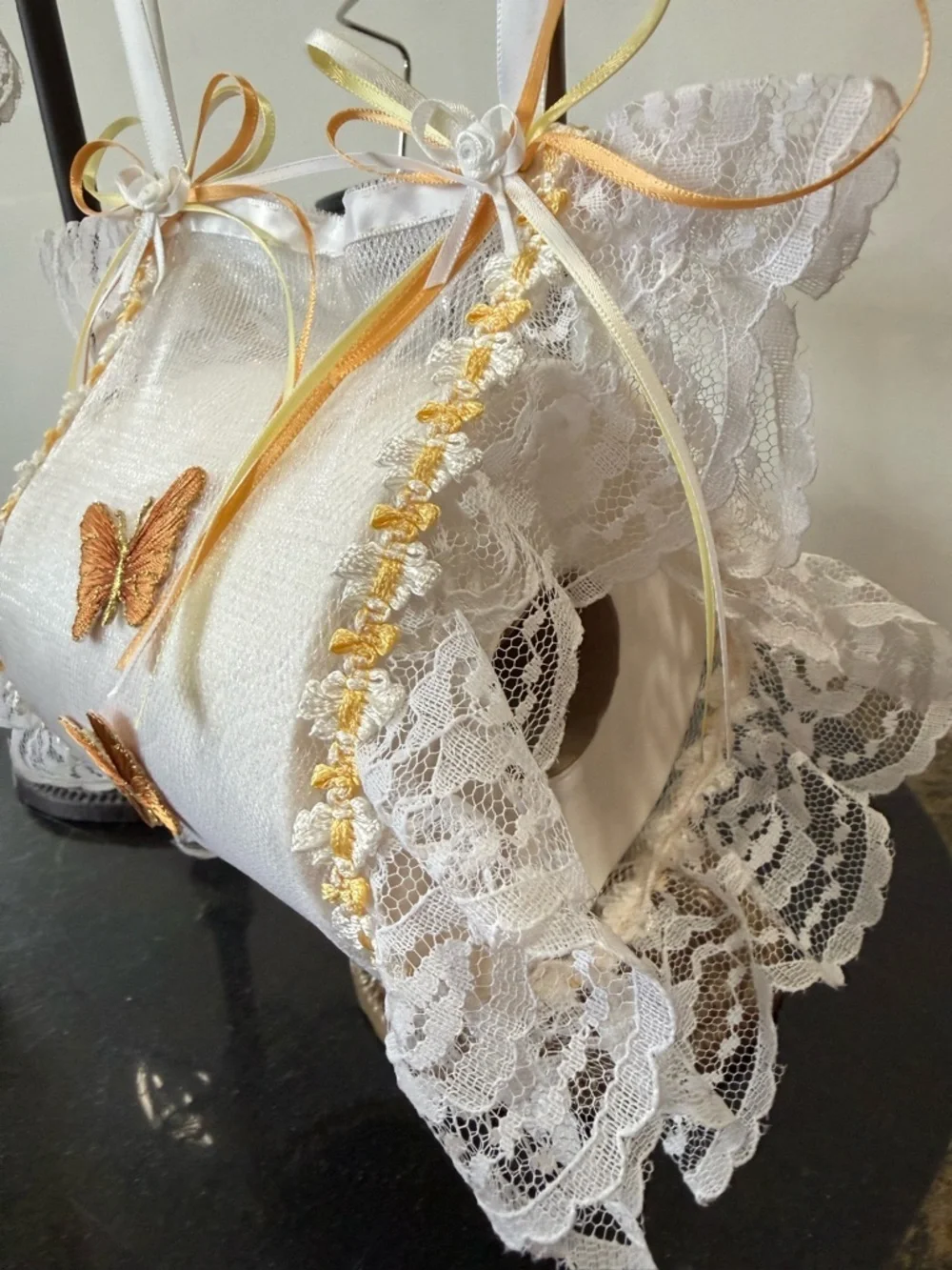 Hand Crafted ribbons #butterfly mom