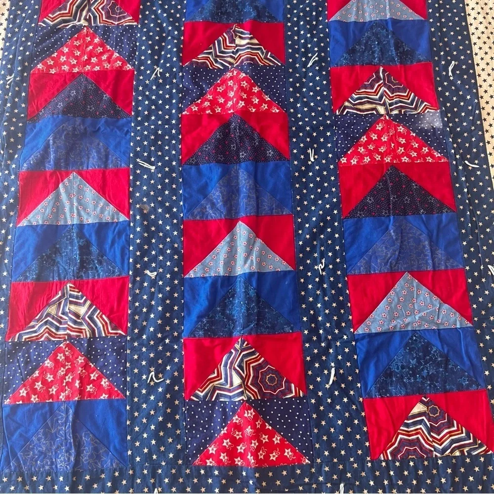 Handmade 50”x40” patriotic