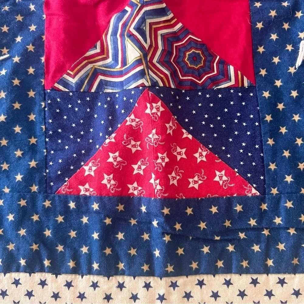 Handmade 50”x40” patriotic