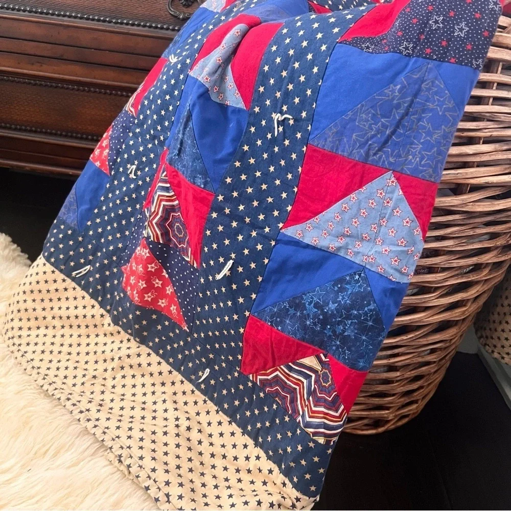 Handmade 50”x40” patriotic