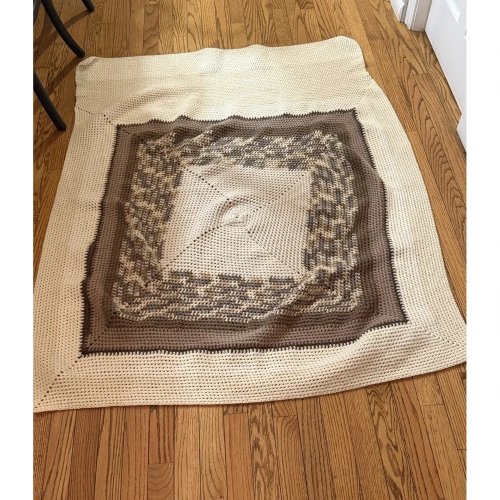 Handmade rectangle pattern it