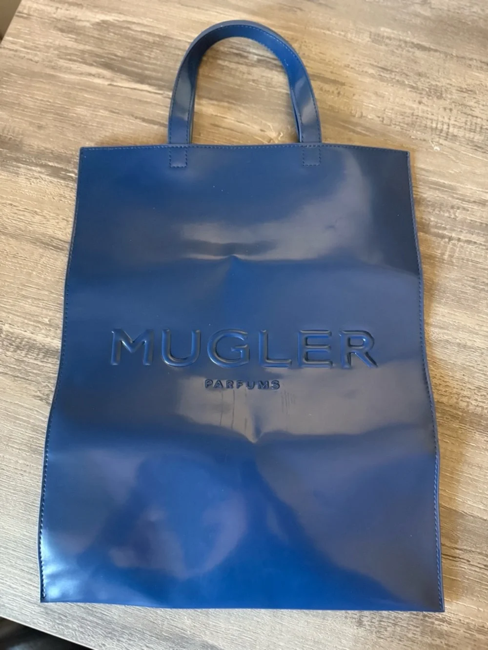 Mugler deep blue