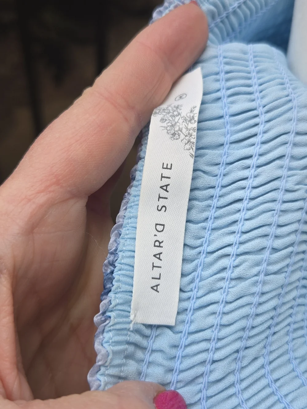 Altard State ruffle square