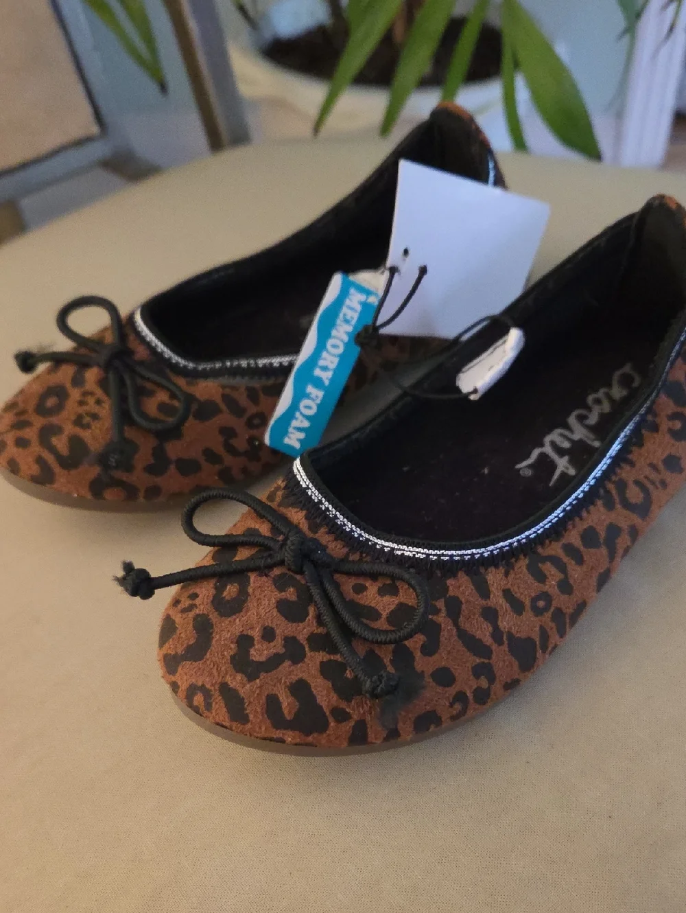 Crochet leopard print