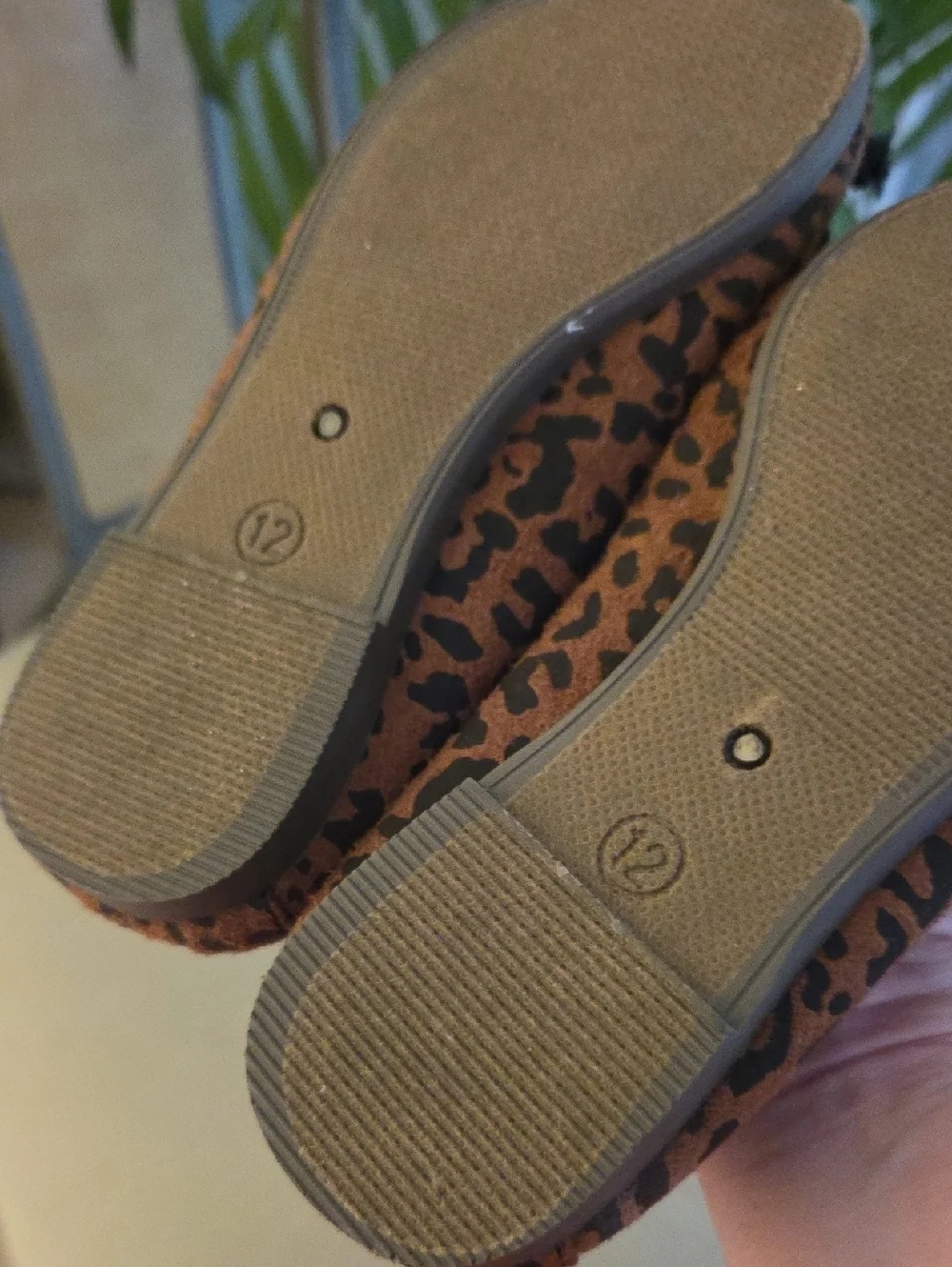 Crochet leopard print