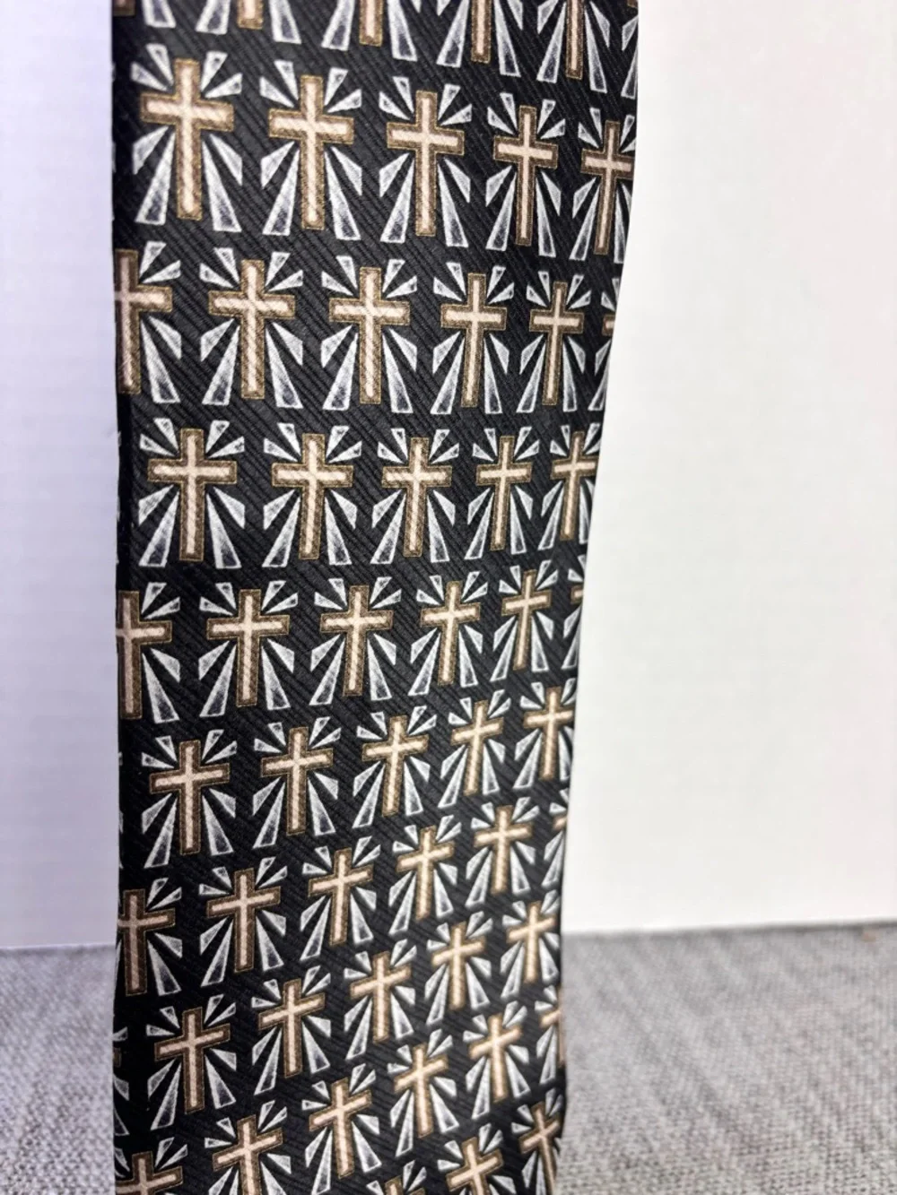 sunday school black silk