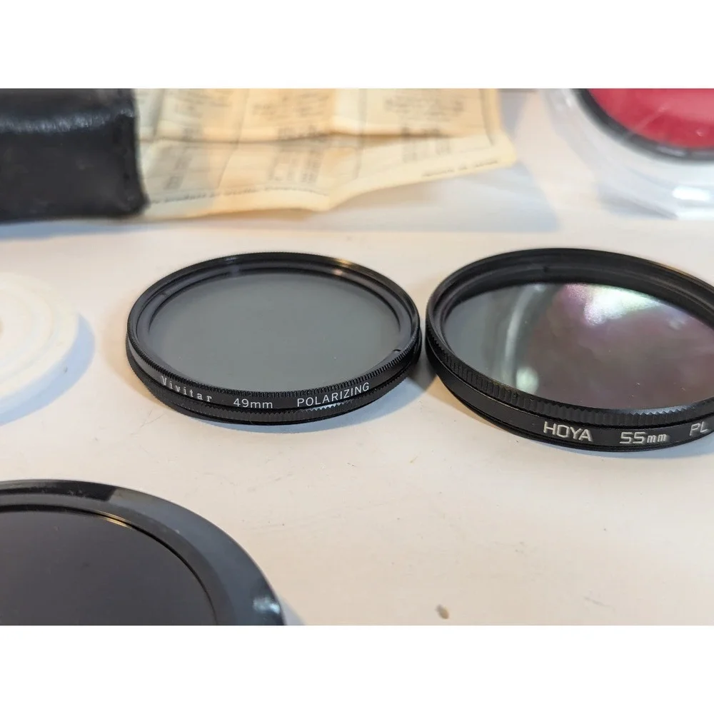 Vivitar set pl lenses