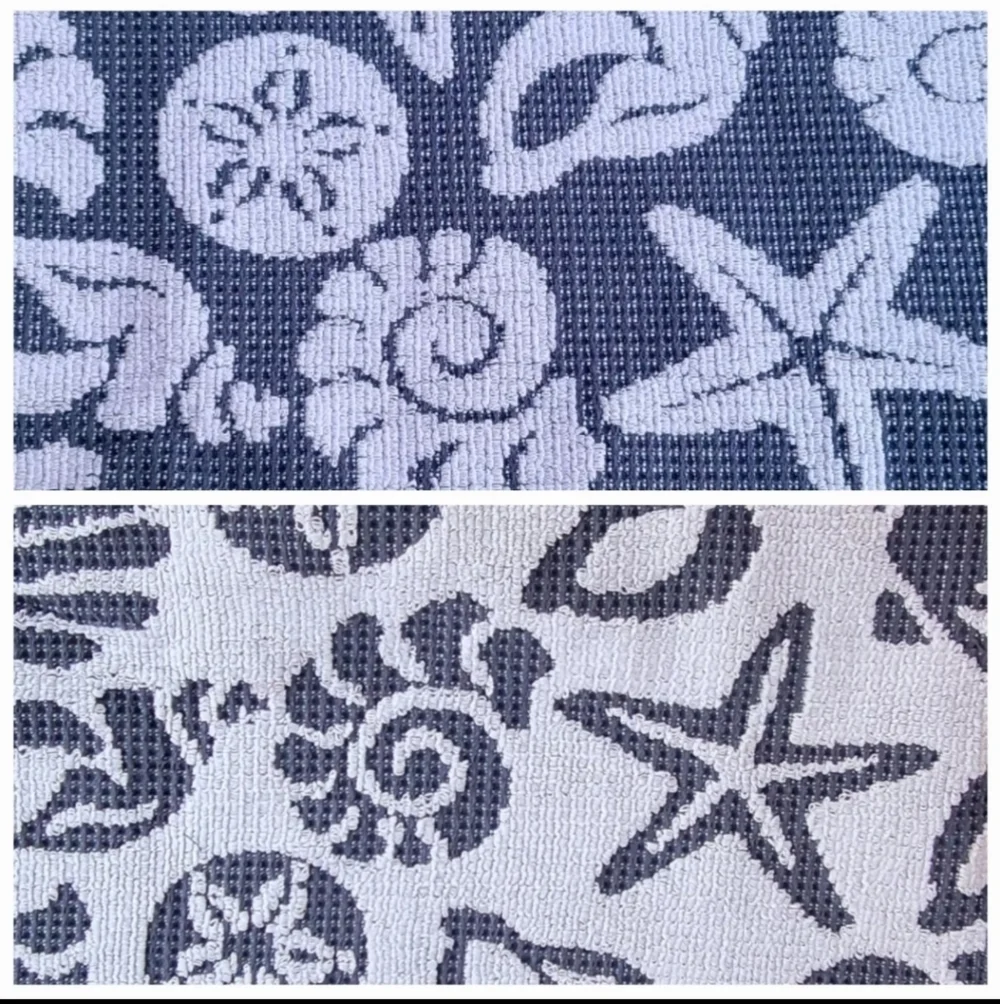 2 Starfish Sea Shell Beach House Bath Towel Set Deborah Connolly NEW