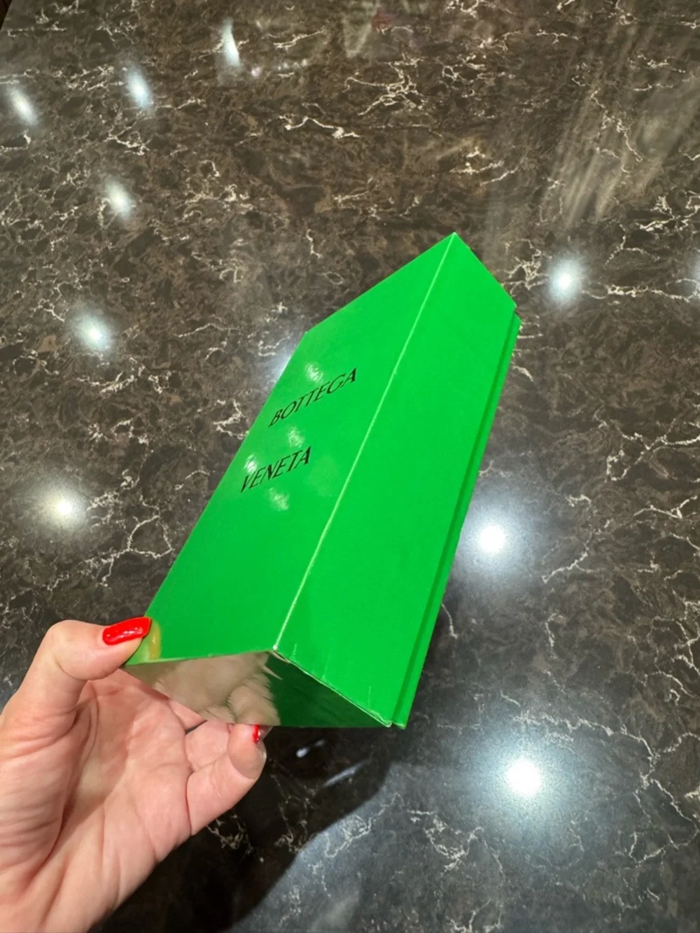Bottega Veneta vibrant green