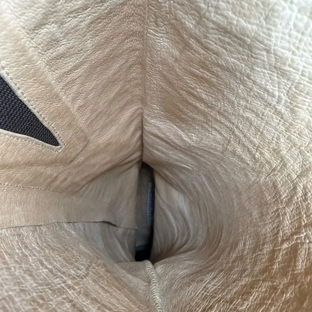 pointed high