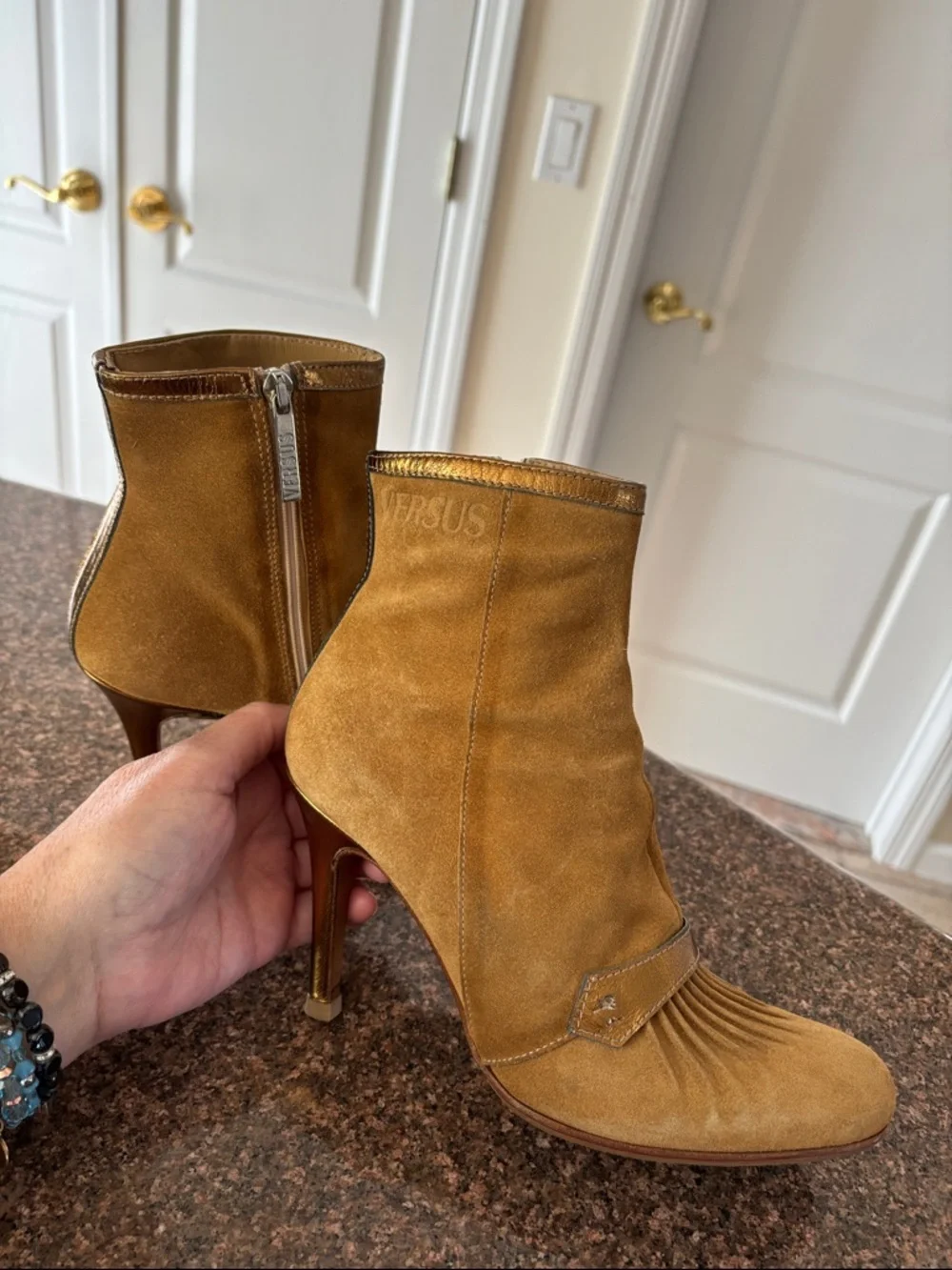 Versace ankle boots