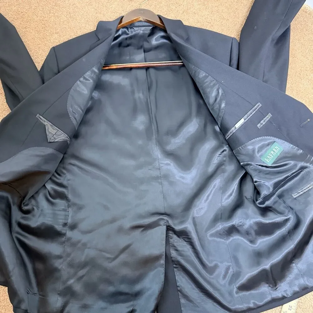 Lauren Ralph Lauren size blazer material