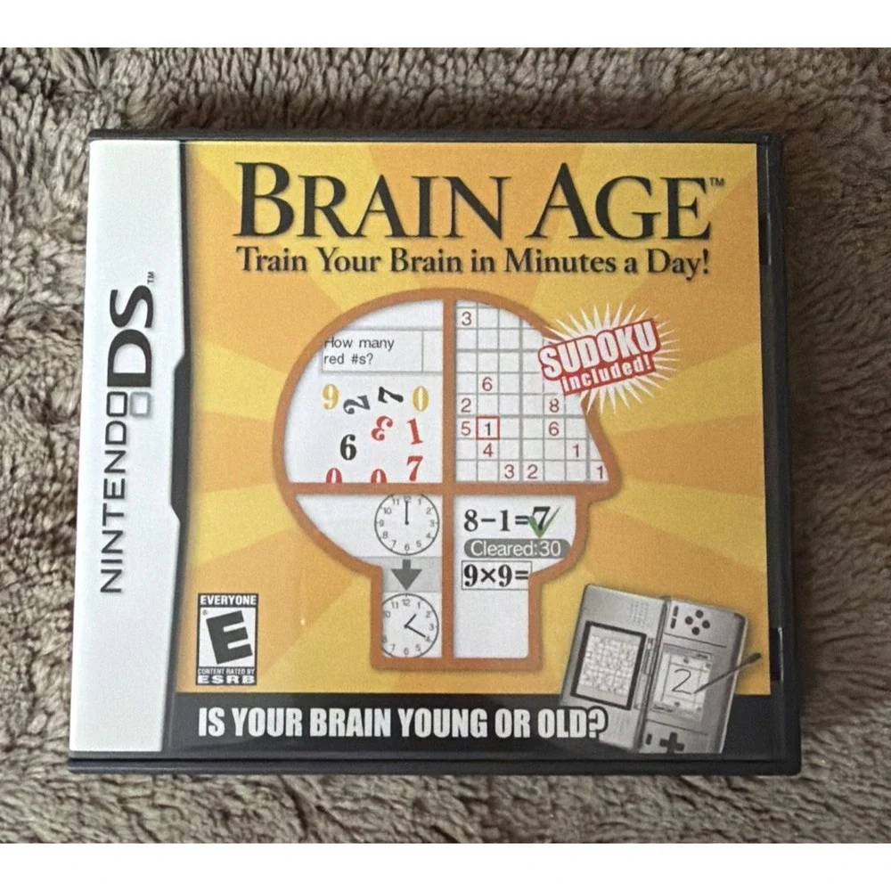 Brain Age: Train Your Brain In Minutes A Day - Nintendo *