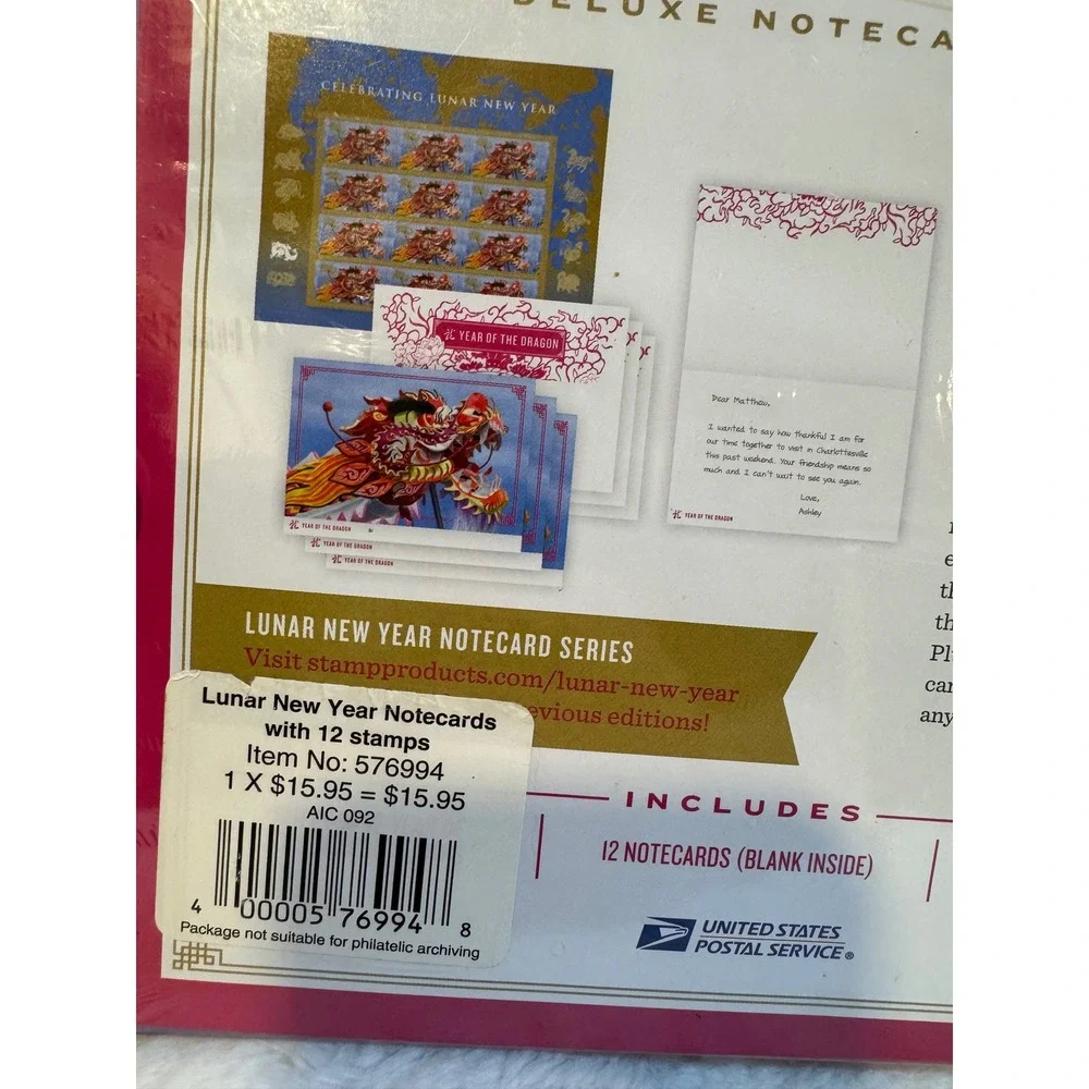 USPS year dragon