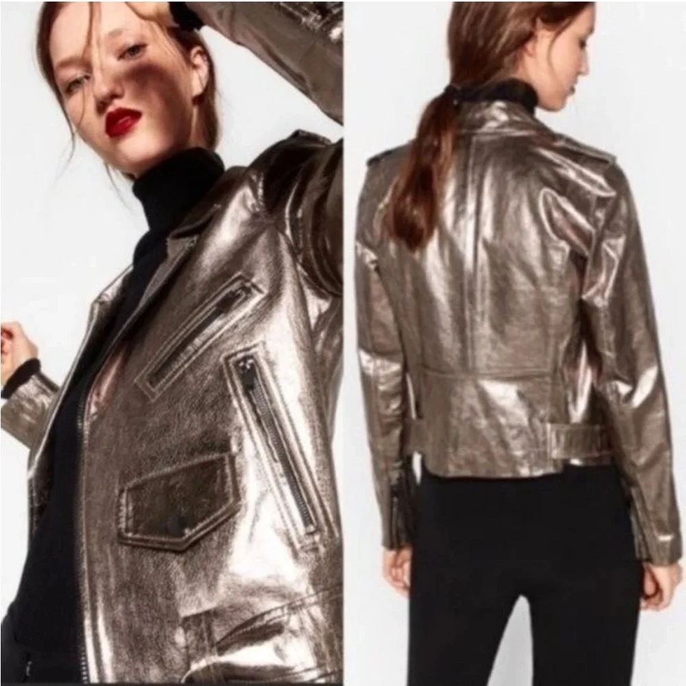 leather jacket had