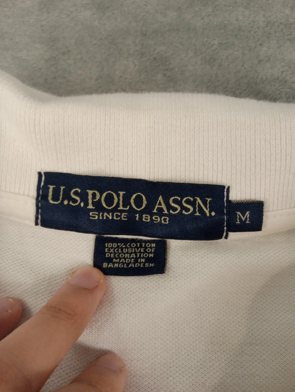 U.S. Polo Assn. classic white