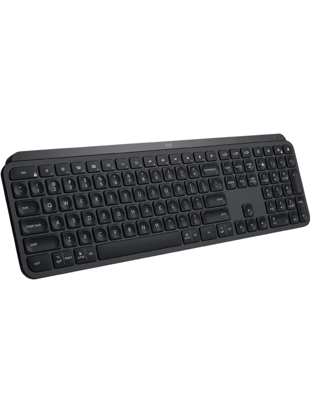 Logitech MX Keys Advanced Wireless Illuminated Keyboard Black With Dongle