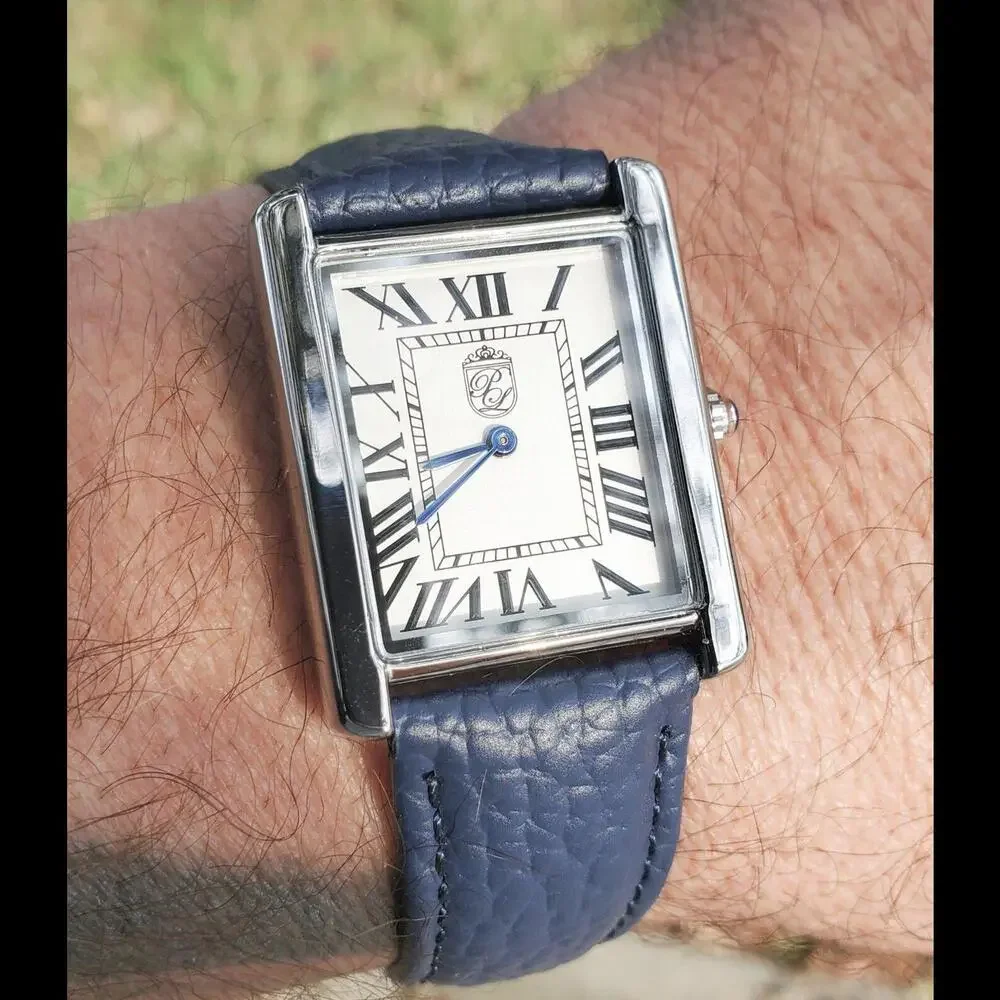 Classic Pierre Lucerne 1888 Swiss Inspired Mens Tank Watch‎