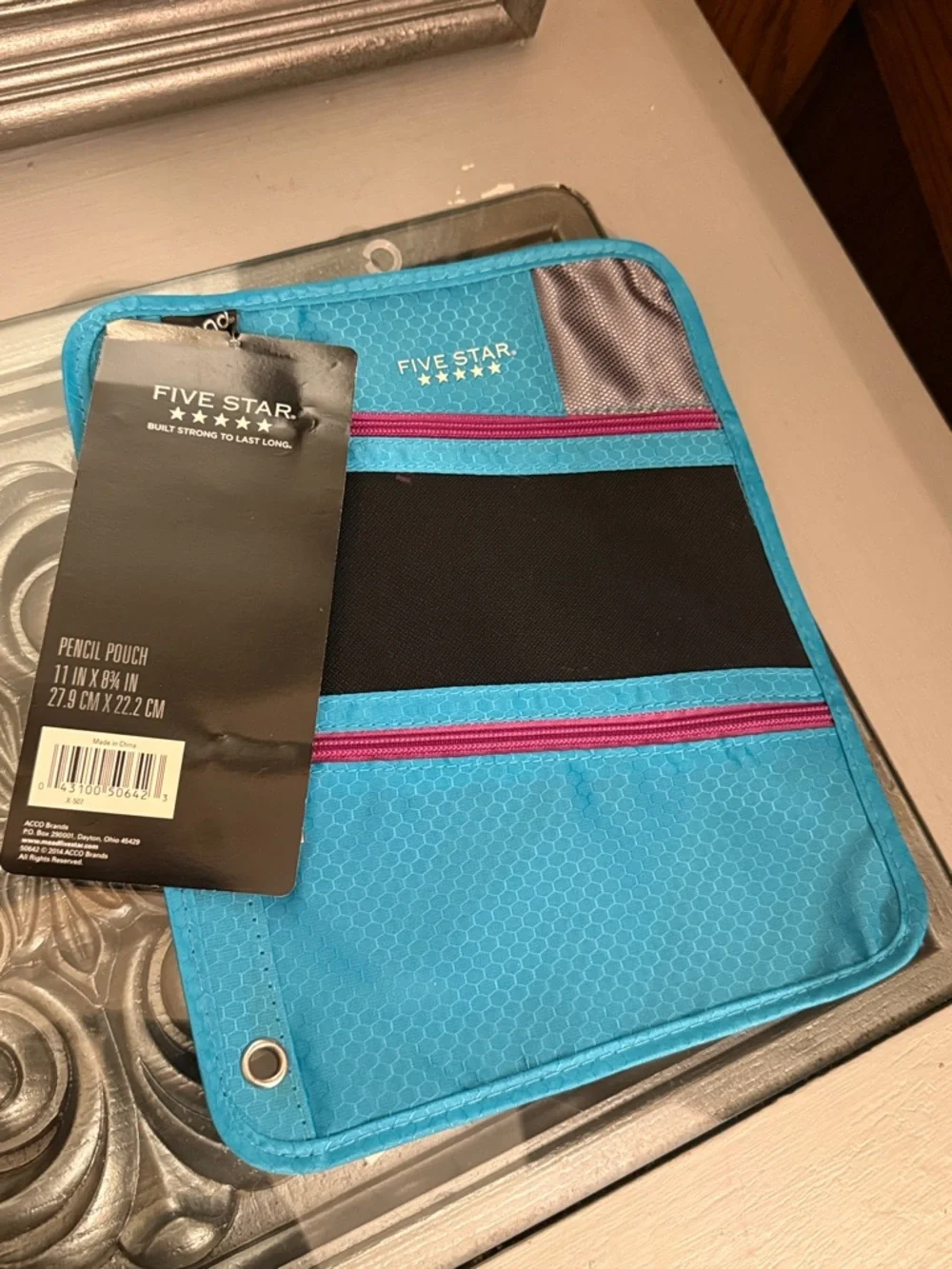 Five Star compact zipper