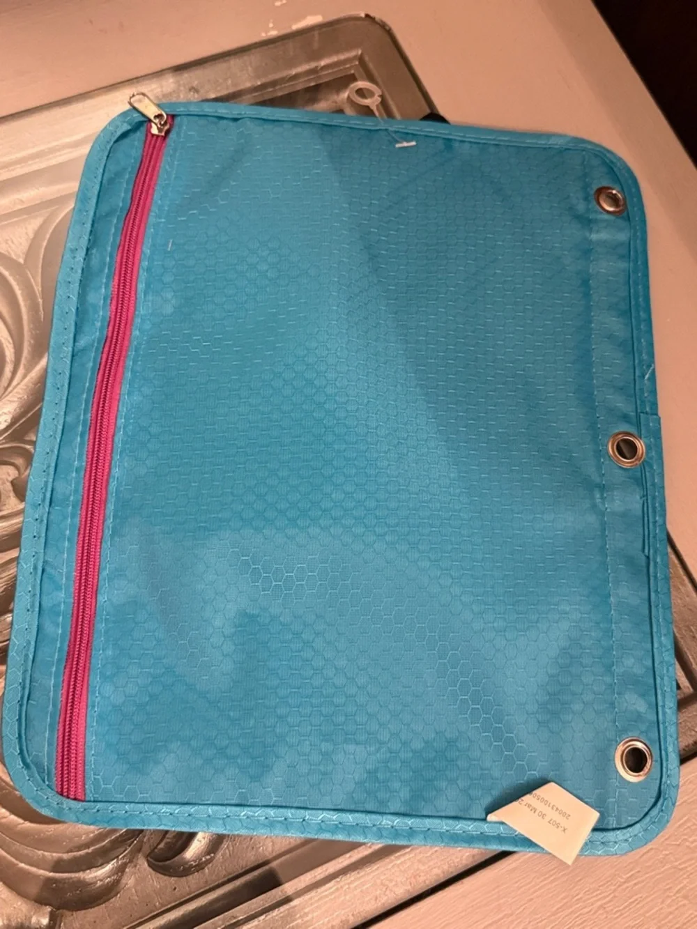 Five Star supplies pink teal