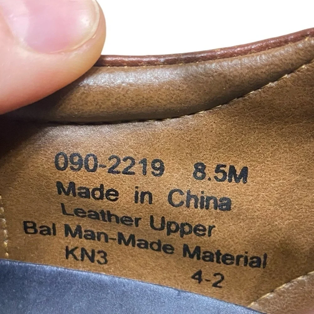 Dockers brown leather
