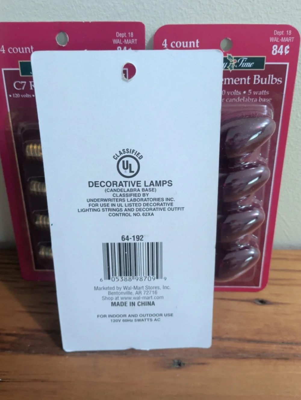Holiday Time ready string red