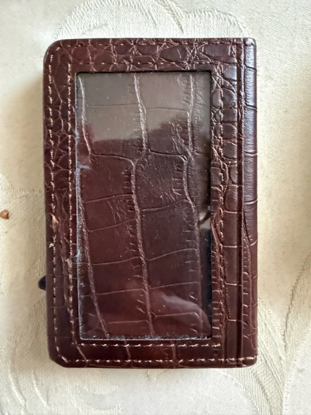 pop light leather blocking