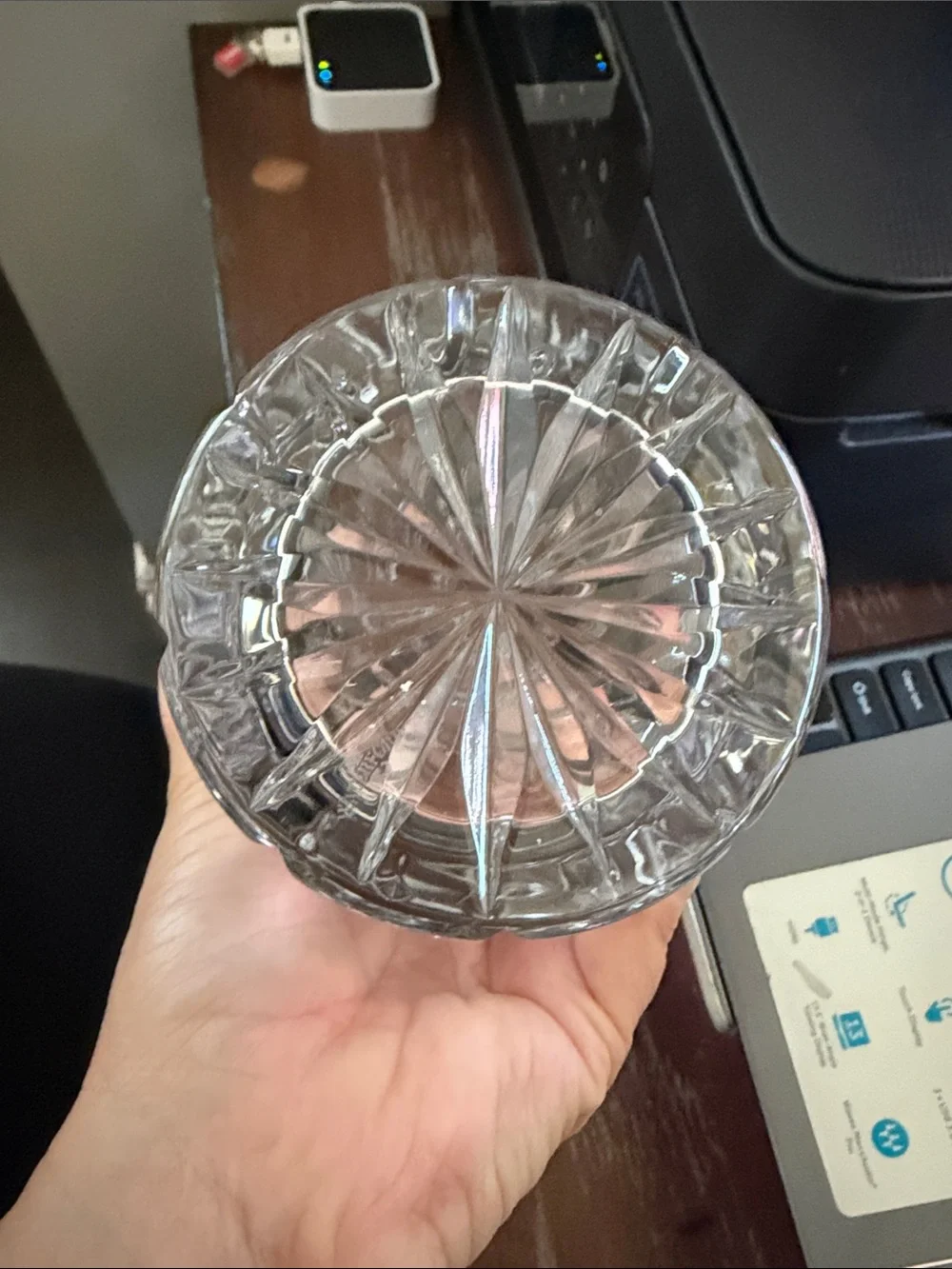 Waterford Crystal cross elegant decorative