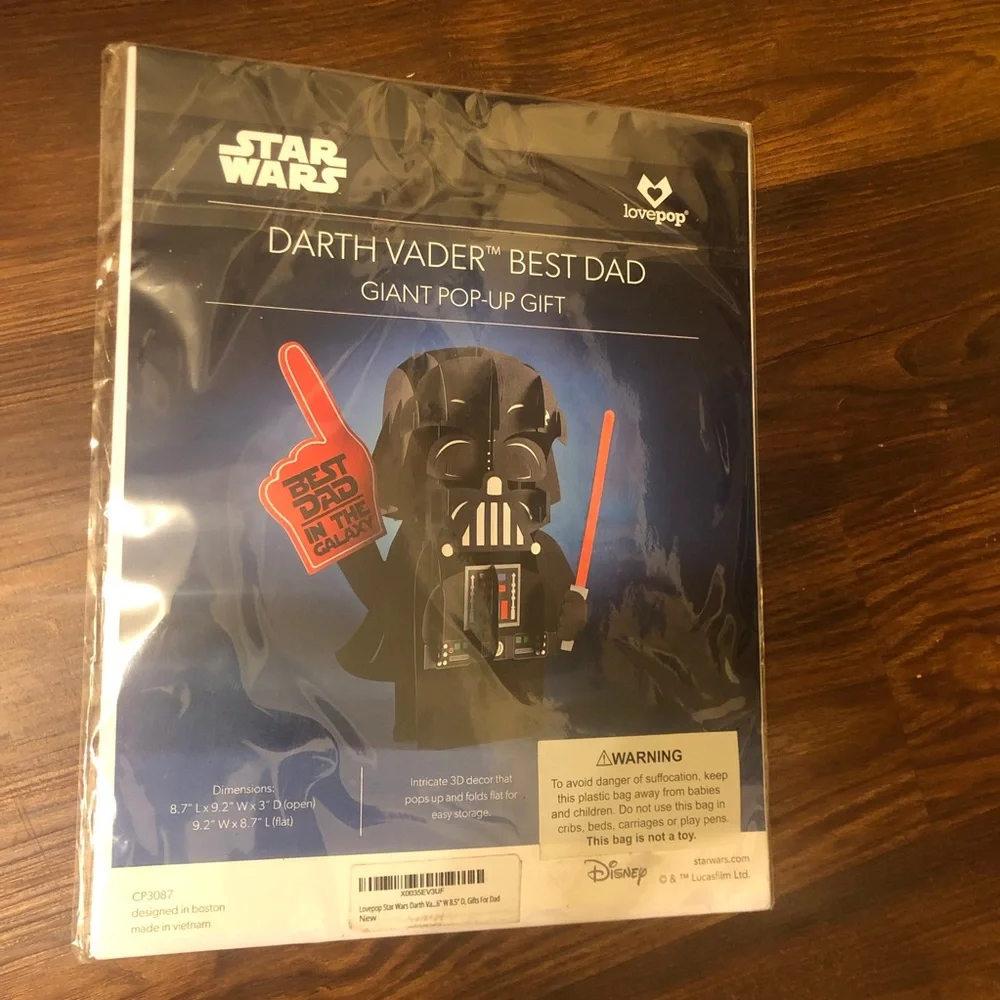 NWT Lovepop Star Wars Darth Vader 