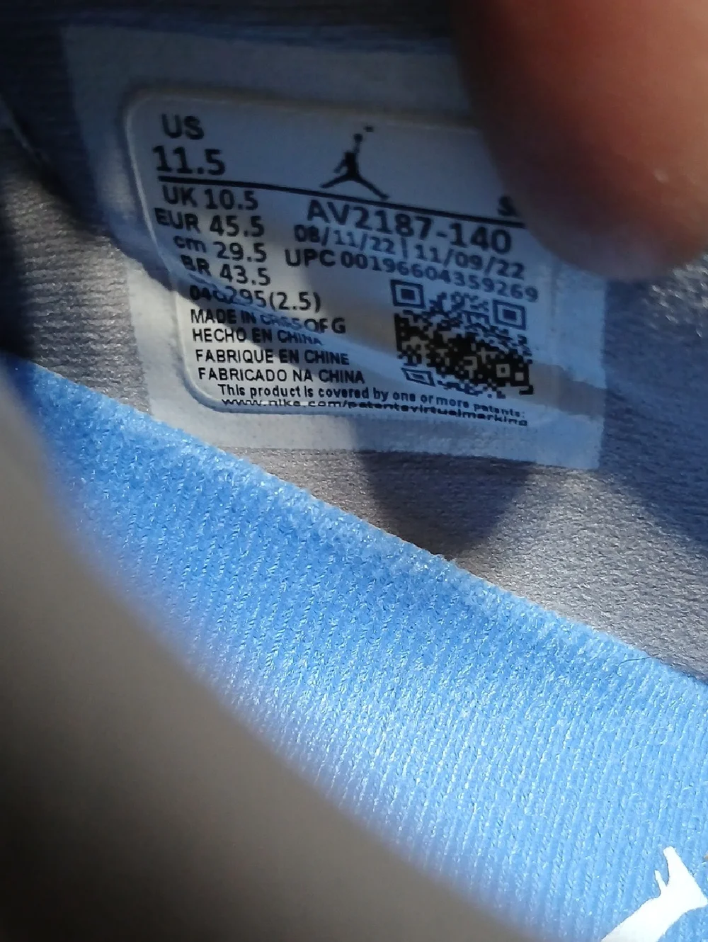 Jordan retro 11