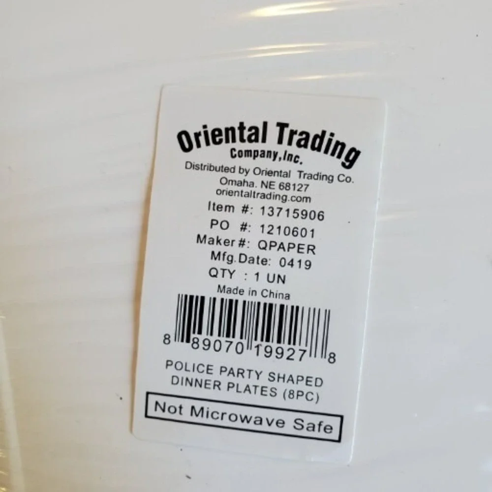 Oriental Trading party save units