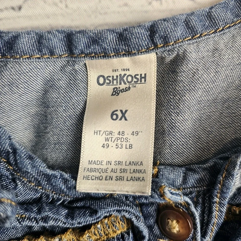 OshKosh Bgosh girls 6x