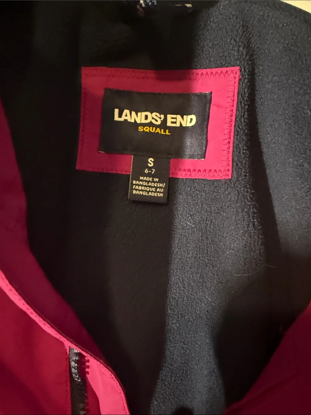 Lands End warm hooded