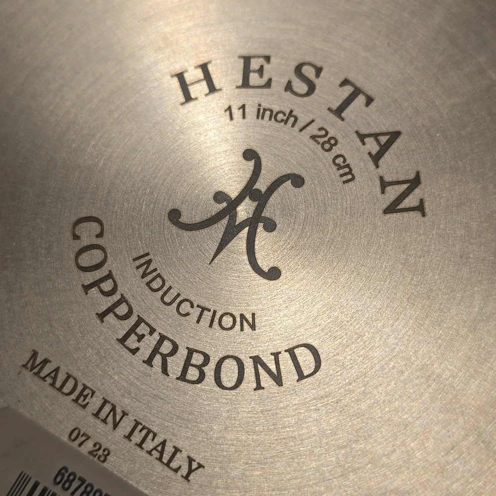 hestan copperbond patina without