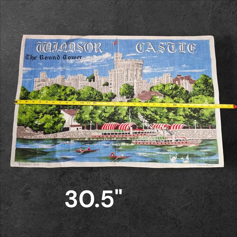 Irish Cabin Linens castle boats