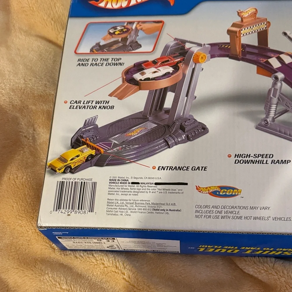 Hot Wheels race victory