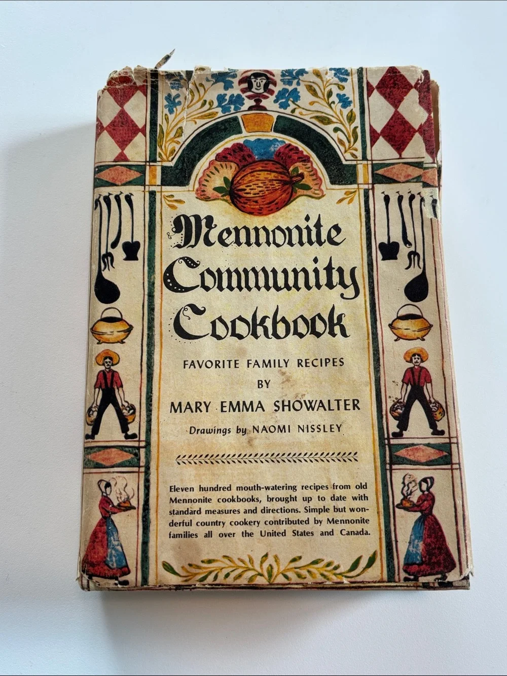 Bundle 2/$30! Vintage Mennonite Cookbook 1990 Printing