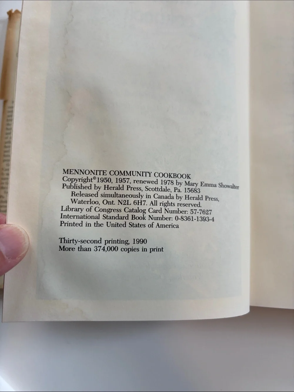 N/A classic mennonite