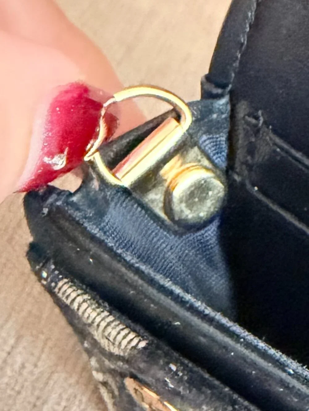 Dior authentic saddle
