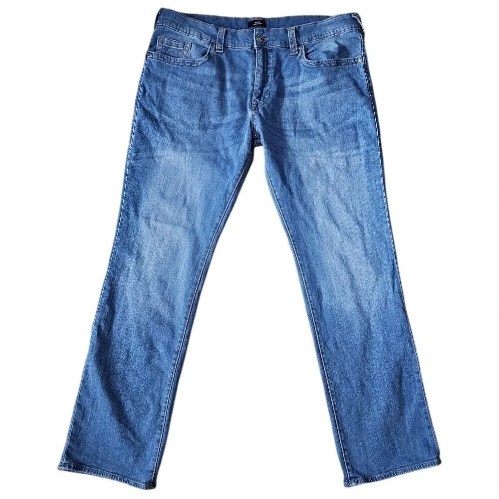 True Religion Ricky Relaxed Straight Jeans Size 40