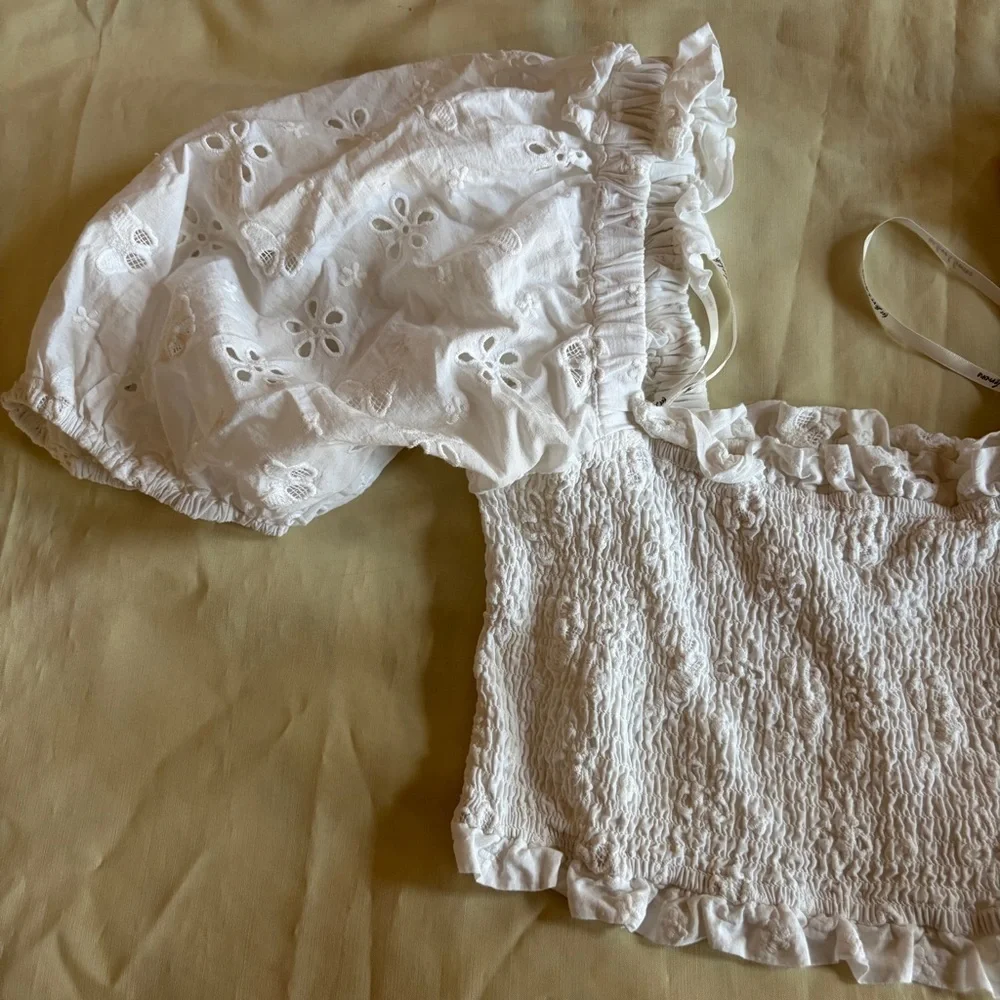 For Love And Lemons white ct1968 bridal