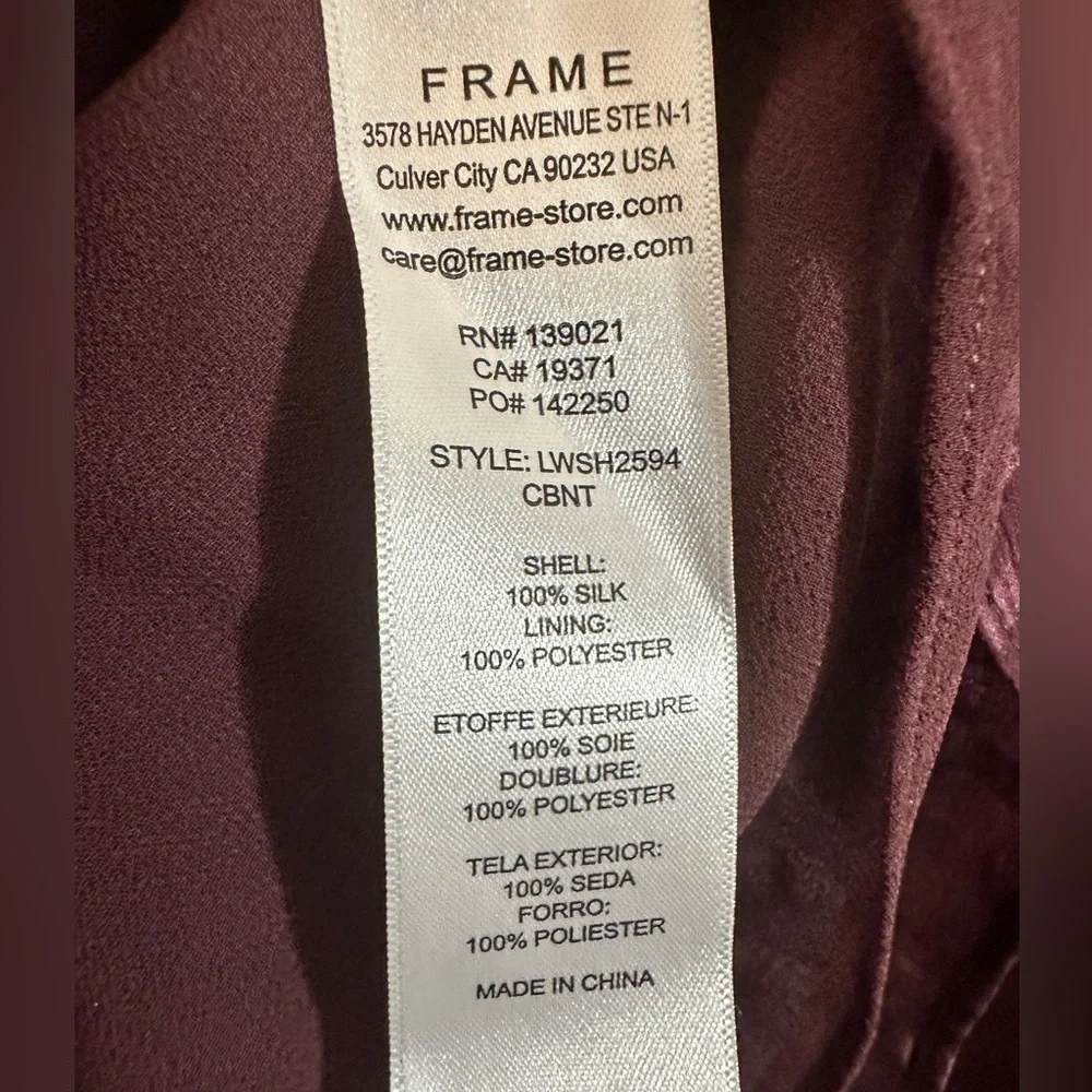 frame draped
