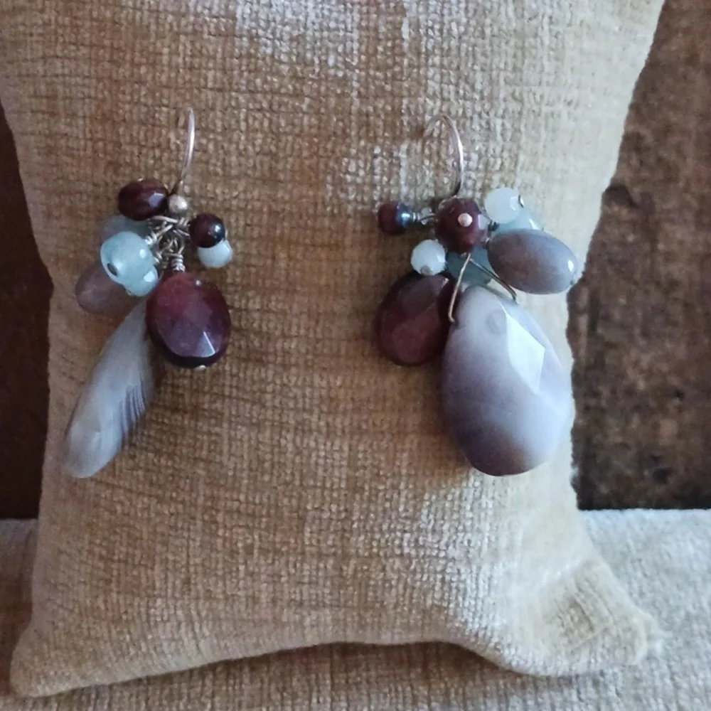 N/A silver dangle length