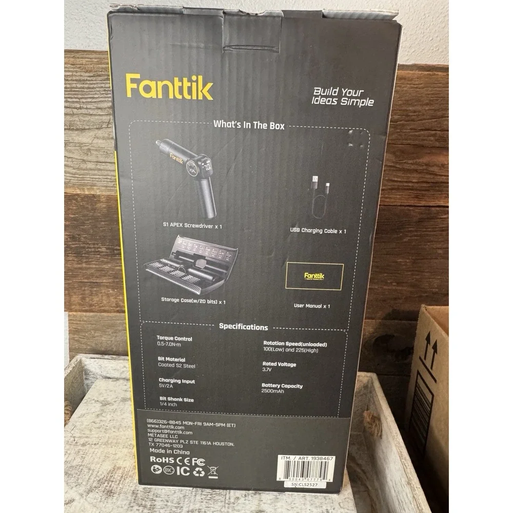 Fanttik screwdriver product brand