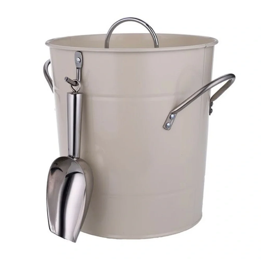 Crate&Barrel galvanized ice
