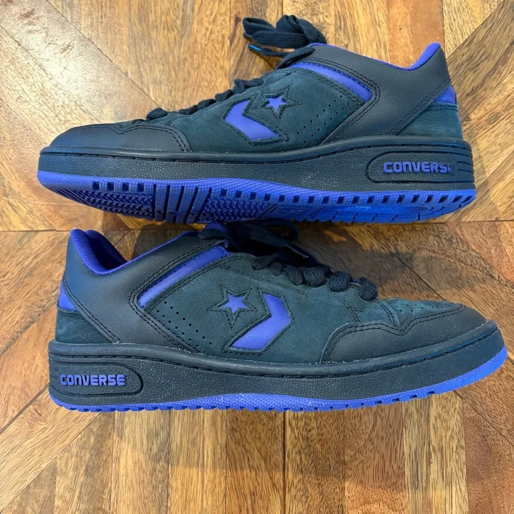 Converse sleek purple