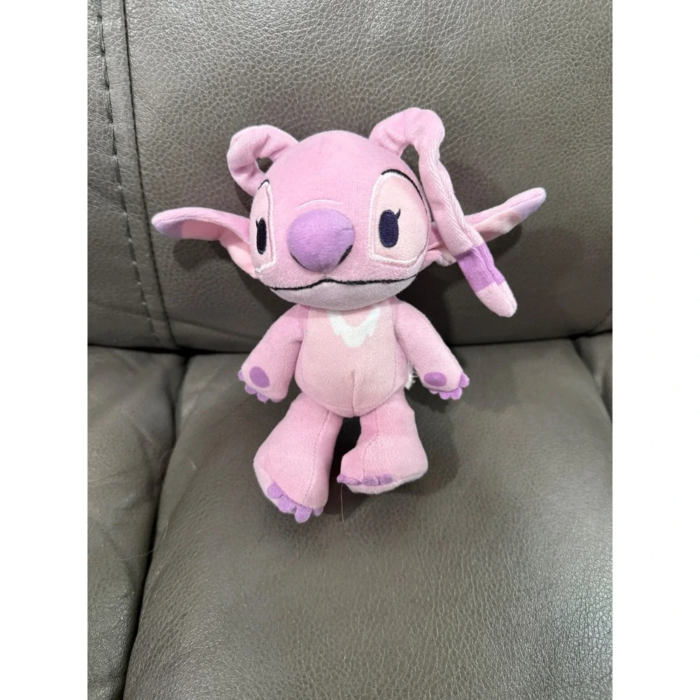 Disney‎ Lilo and Stitch Angel Plush Pink Experiment 624 Small Stuffed Animal Toy