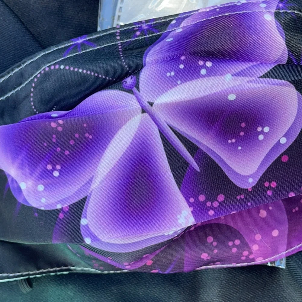 N/A ear purple