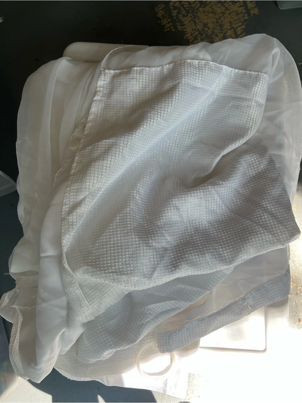 N/A curtains shower